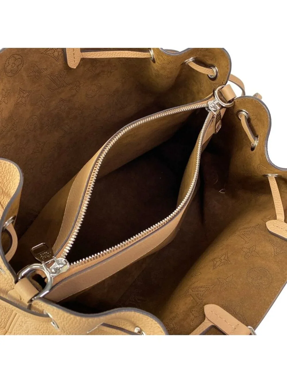Louis Vuitton Tote Mahina Bella Arizona Brown Leather Cowhide